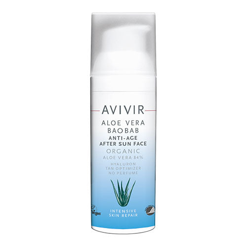 Aloe Vera Baobab Anti-Age After Sun Face fra Avivir