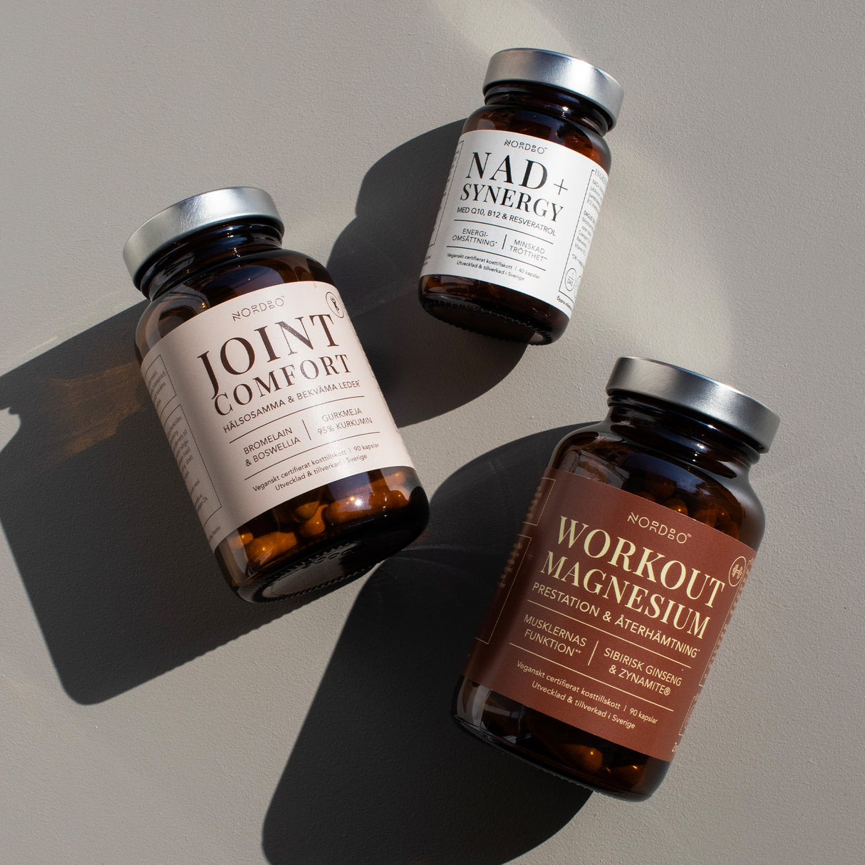 NORDBO Nad+ Synergy | 40 kapsler