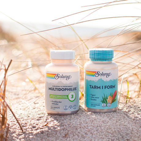 Solaray Naturlig Tarm I Form | 100 kapsler fra Solaray