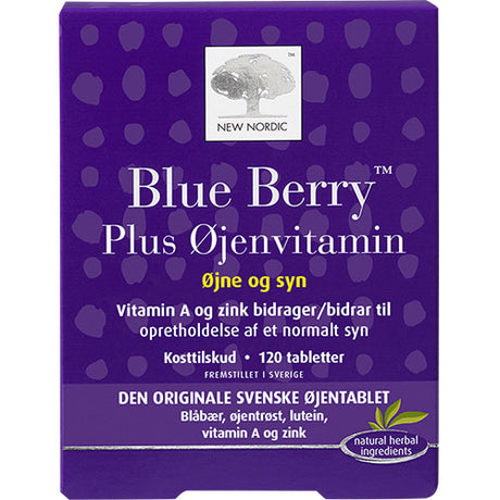 Blue Berry Plus Øyevitamin fra New Nordic