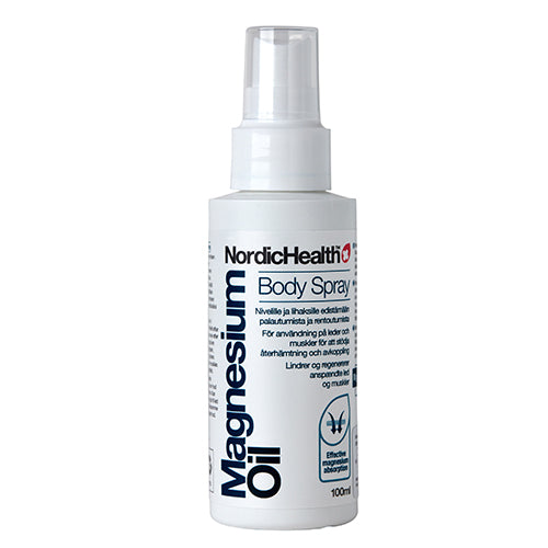 Magnesiumolje Body spray fra NordicHealth