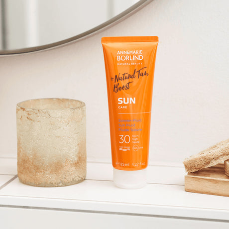 SUN CARE Sun Fluid Natural Tan Boost Spf30 fra Annemarie Börlind