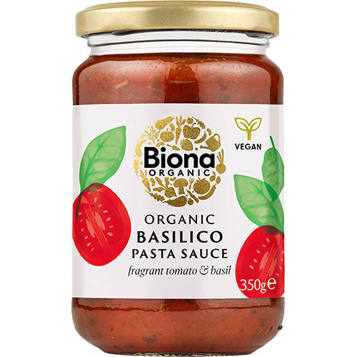 Pastasaus Basilico Øko fra Biona Organic