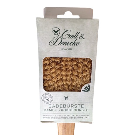 Croll & Denecke Badebørste I Bambus M. Kokosbørster fra Croll & Denecke