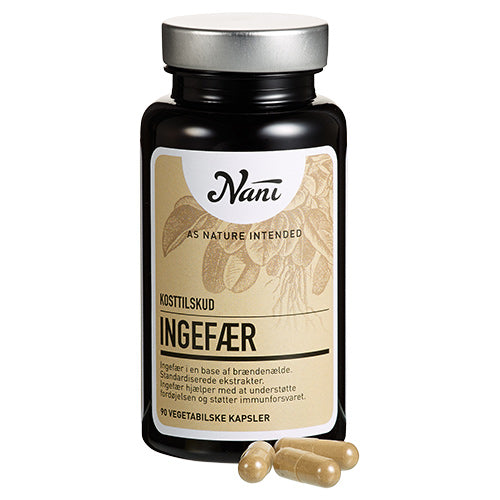 Nani Ingefær | 90 kapsler fra Nani