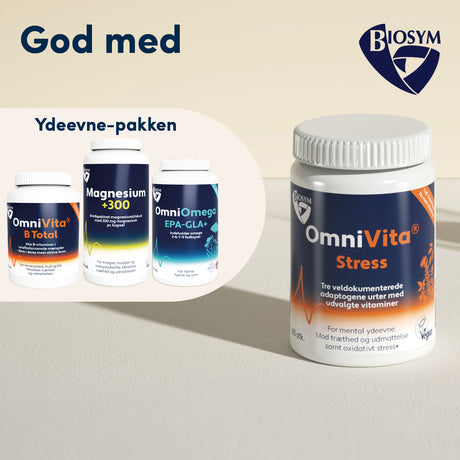 Biosym Omnivita Stress | 60 kapsler fra Biosym