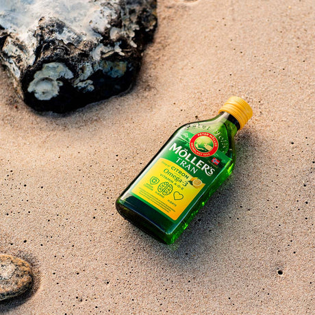 Omega 3 Fiskeolje + Sitron fra Möller's Tran