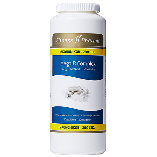 Mega B Complex fra Fitness Pharma
