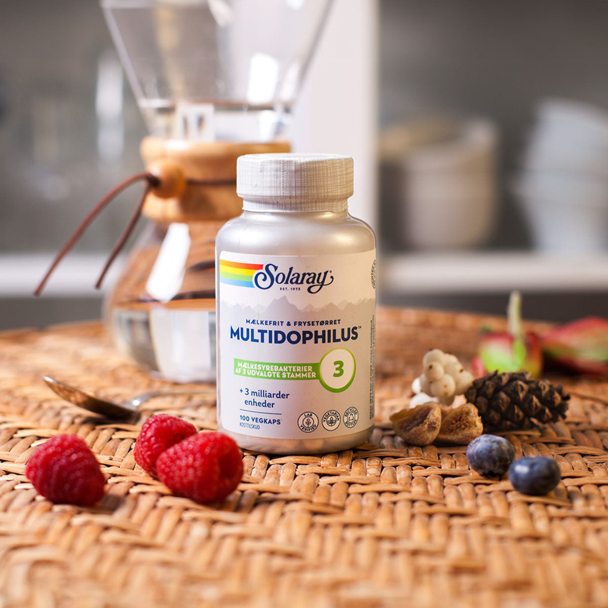 Multidophilus 3 Melkefri fra Solaray