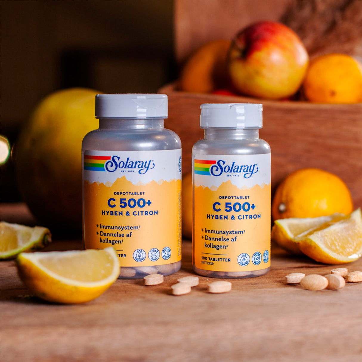 C-vitamin C500+ fra Solaray