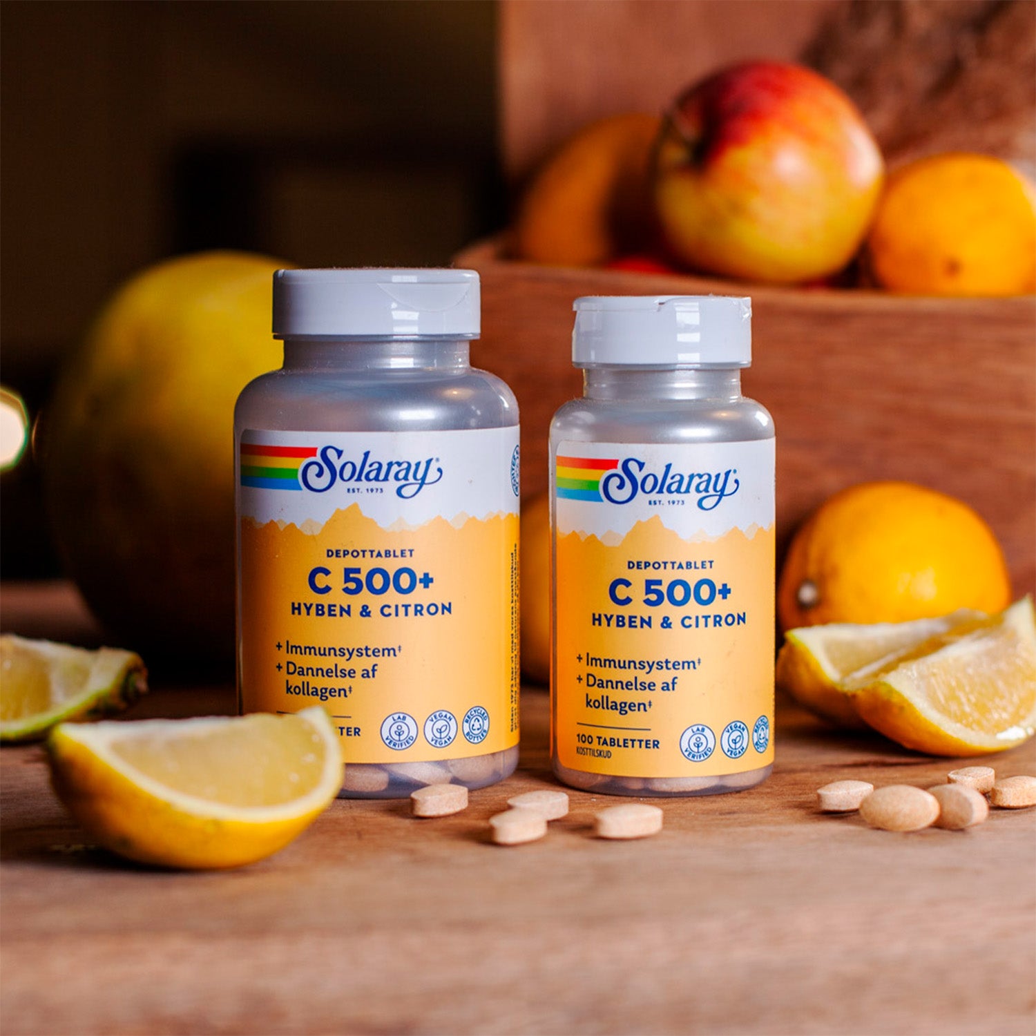 C-vitamin C500+ fra Solaray