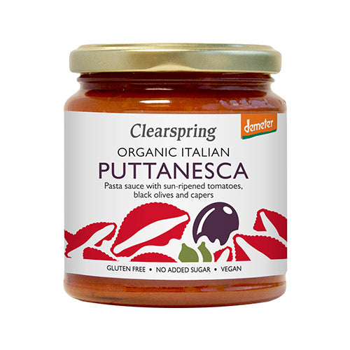 Pasta Sauce Puttanesca Øko - Glutenfri fra Clearspring