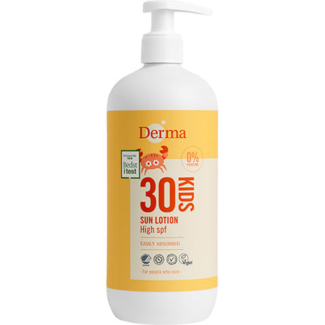Sun Kids Sollotion SPF30 fra Derma