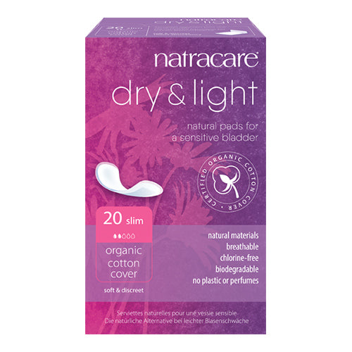 Dry and Light til Inkontinens fra Natracare