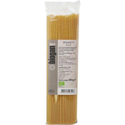 Biogan Økologisk Spaghetti | 500 gr fra Biogan