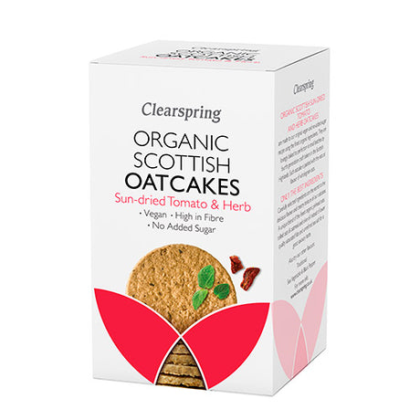 Havrekjeks Tomat & Urter Glutenfri fra Clearspring