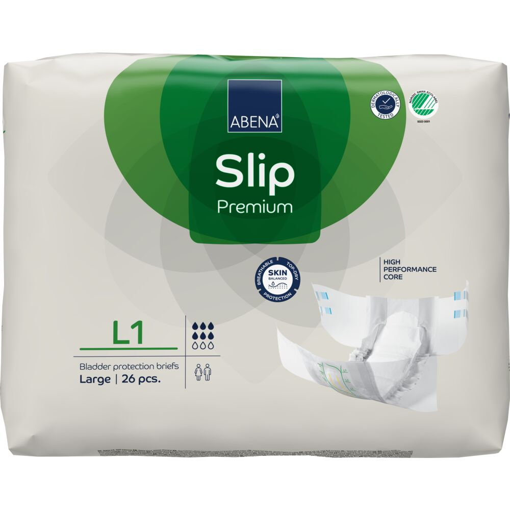 Abena Slip 1 Inkontinensbeskyttelse | Str. L fra Abena