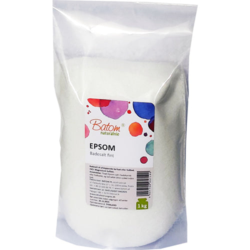 Epsom Badesalt | 1 kg fra Mecindo.no