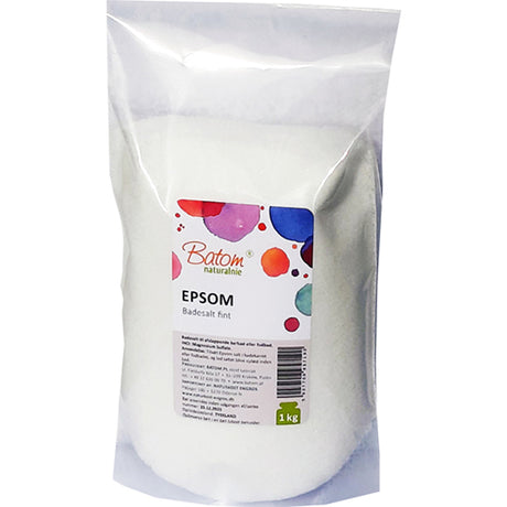 Epsom Badesalt | 1 kg fra Mecindo.no