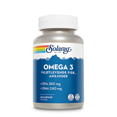 Solaray Omega 3 | 60 kapsler fra Solaray