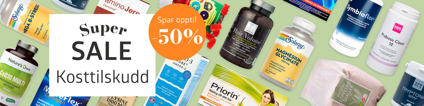 Super Sale - Kosttilskudd