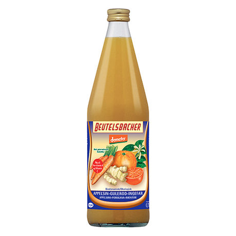 Appelsin-Gulerod-Ingefærsaft Ø Demeter