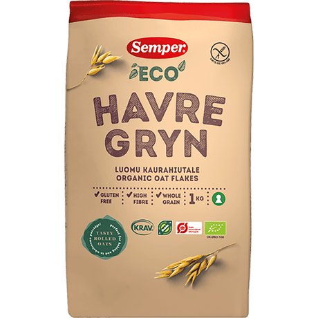 Schär Lettkokte Havregryn Glutenfrie Økologisk | 1 kg