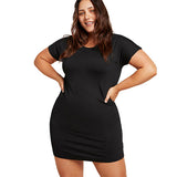 Boody Goodnight Nightdress Sort | Str. Xs fra Boody