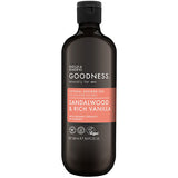 Goodness Men Sandalwood & Rich Vanilla Shower Gel fra Baylis & Harding Goodness