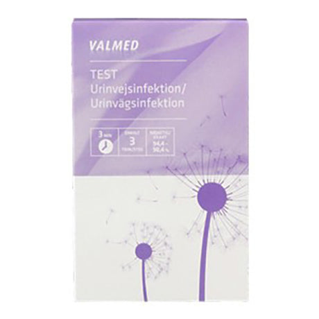 Urinvejsinfektionstest - 3 stk