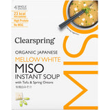 Instant Miso Soup Mellow White M. Tofu fra Clearspring