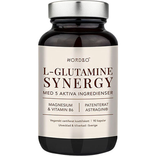 Nordbo L-Glutamine Synergy | 90 kapsler fra NORDBO