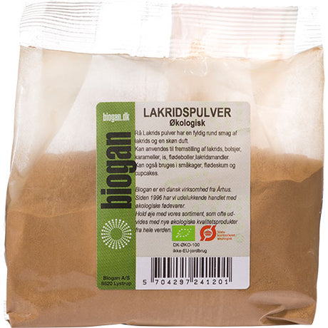 Lakrispulver Øko