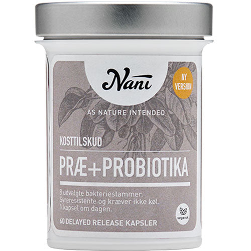 Nani Pre+probiotika | 60 kapsler