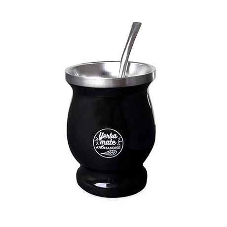 Yerba Mate Kalebass Krus 230 Ml Med Bombilla Sugerør