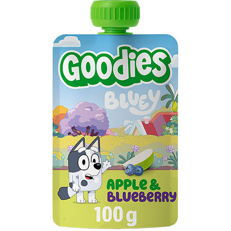 Goodies Bluey eple & blåbær smoothie | 100 gr