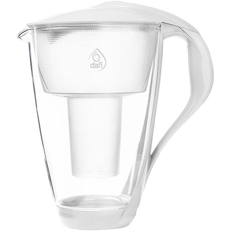 Vannfilter Kanne Glass Hvit 2 liter