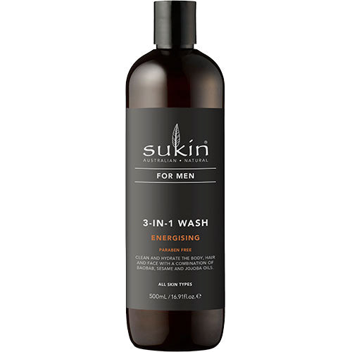 Men 3-i-1 Vask - Energigivende