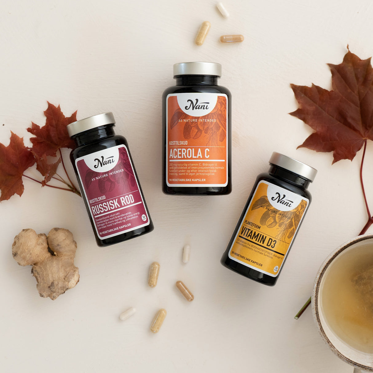 Nani Acerola C-vitamin | 90 Kapsler fra Nani