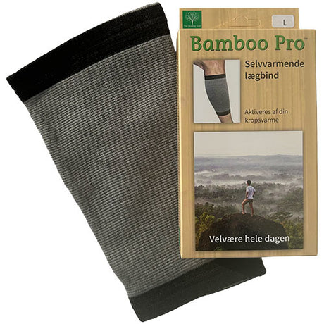Bamboo Pro Lægbind Selvvarmende | Str. L