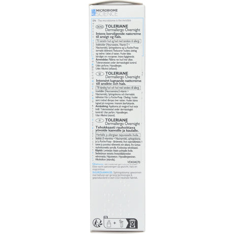Toleriane Dermallergo Overnight Krem