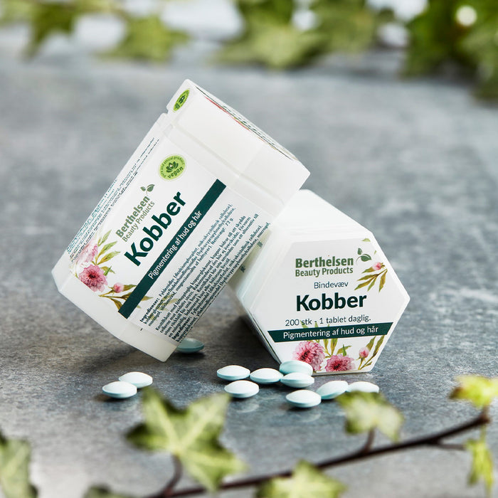Berthelsen Kobber | 200 tabletter fra Berthelsen