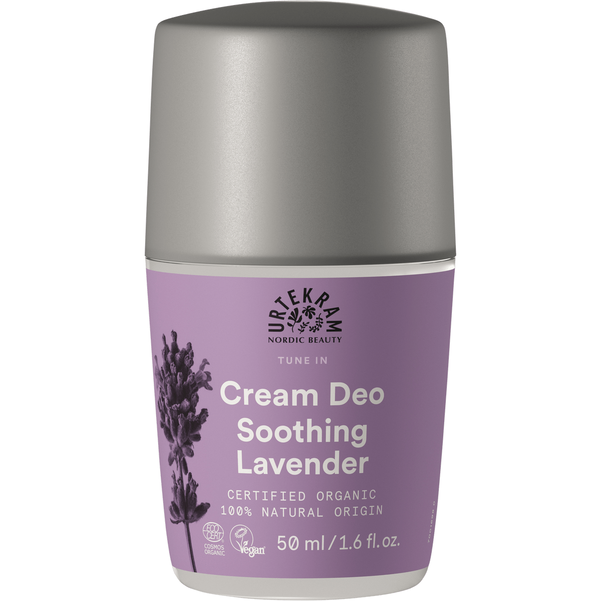 Urtekram Krem Deo Roll-On Lavendel Økologisk | 50 ml fra Urtekram