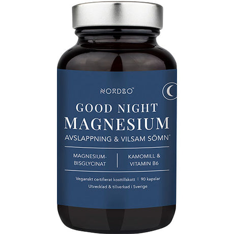 NORDBO Good Night Magnesium | 90 kapsler fra NORDBO