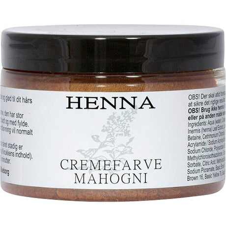 Henna Hårfarge Krem Mahogany