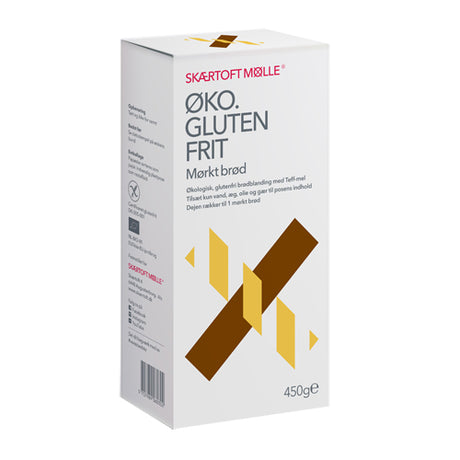 Glutenfri Brødblanding Mørkt Brød Ø