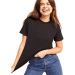 Women's Classic Crew Neck T-Shirt svart str. S