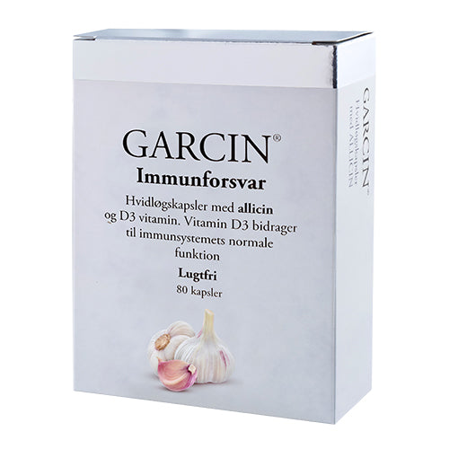Garcin Hvitløkstabletter m. D3 vitamin