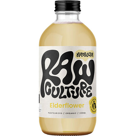 Raw Culture Kombucha Hyldeblomst Øko