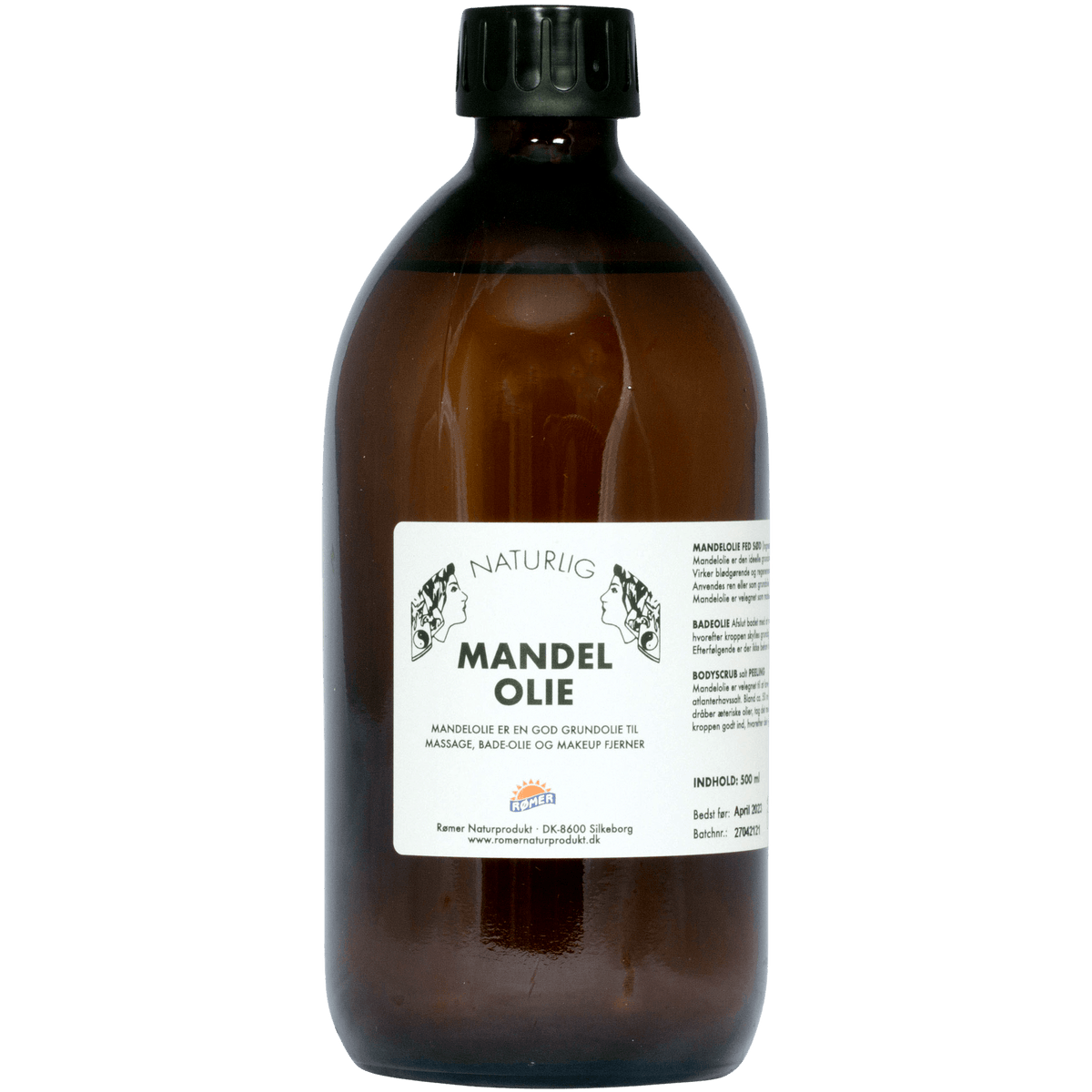 Rømer Mandelolje Massageolje | 500 ml